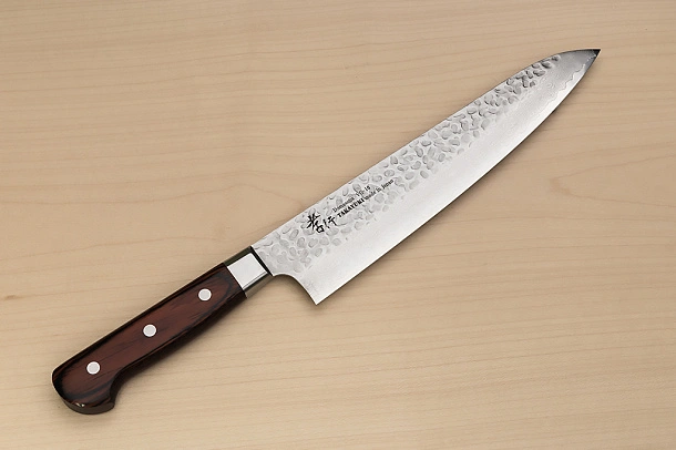 Sakai Takayuki 33-layer Damascus VG10 Gyuto knife 240mm ( 9.5 ") Spanish Mahogany handle