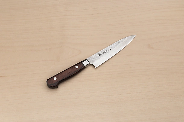 Sakai Takayuki 33-layer Damascus VG10 Petty knife 120mm ( 4.8 ") Spanish Mahogany handle