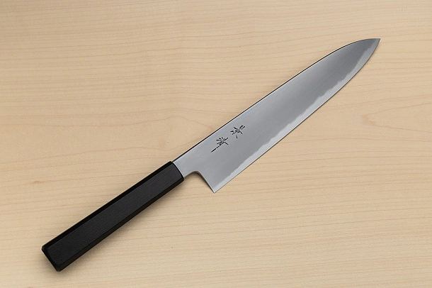 Kagekiyo Blue steel 2 Gyuto knife 240mm (9.5") Magnolia Wood Urushi lacquer handle