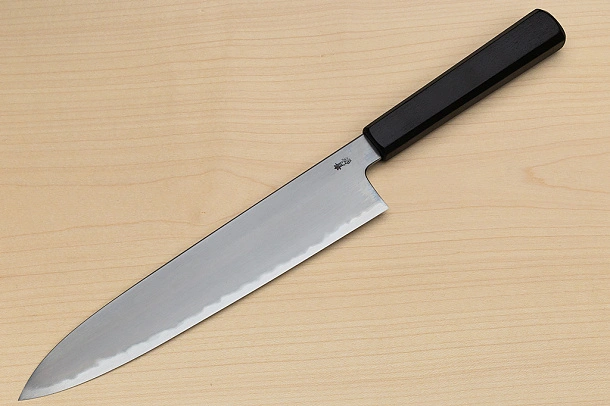 Kagekiyo Blue steel 2 Gyuto knife 240mm (9.5") Magnolia Wood Urushi lacquer handle