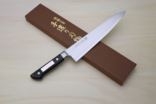 Miki VG10 Gyuto knife 240mm (9.45")Black Pakkawood handle