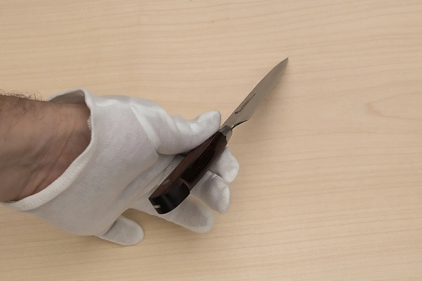 Sakai Takayuki 33-layer Damascus VG10 Petty knife 120mm ( 4.8 ") Spanish Mahogany handle