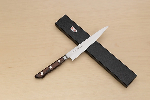 Sakai Takayuki Blue Steel 2 Petty knife 150mm ( 6 ") Packer Wood handle