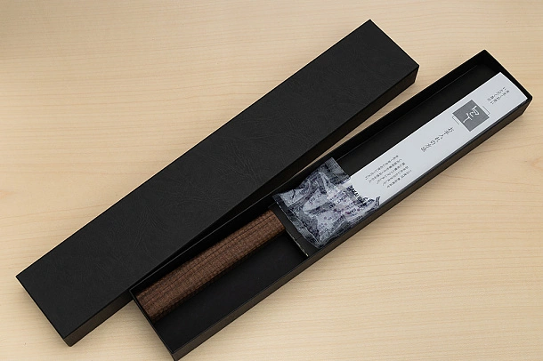 Kagekiyo Silver steel 3 Gyuto knife 240mm (9.5") Walnut handle (hand carved)