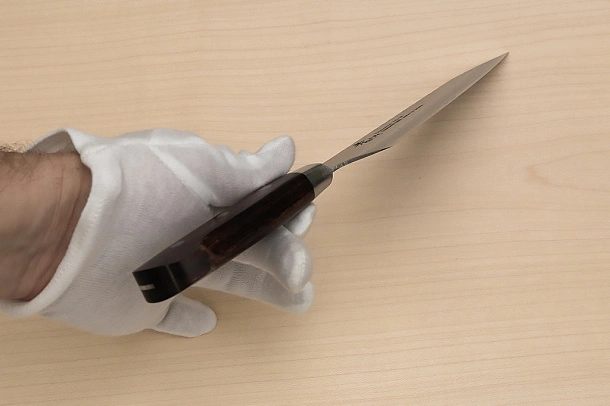 Sakai Takayuki 33-layer Damascus VG10 Bunka knife 160mm (6.3 ") Spanish Mahogany handle