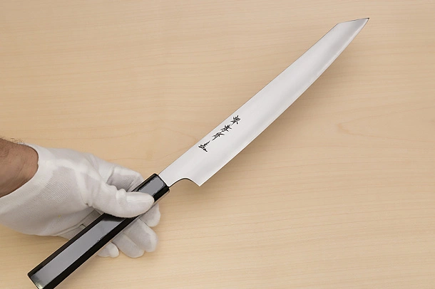 Sakai Takayuki Silver steel 3  Yanagiba knife 270mm (10.7 ") Ebony/Buffalo horn handle