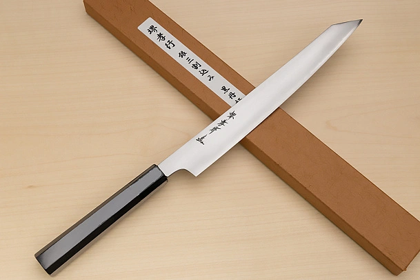 Sakai Takayuki Silver steel 3  Yanagiba knife 270mm (10.7 ") Ebony/Buffalo horn handle