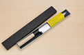 Sakai Takayuki Bohler Uddeholm Petty knife 180mm ( 7.1 ") Magnolia/Buffalo horn handle - Knife-Life - Best Japanese Knife Store