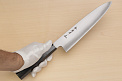 Sakai Takayuki Silver steel 3 Gyuto knife 240mm (9.5 ") Ebony/Buffalo horn handle - Knife-Life - Best Japanese Knife Store